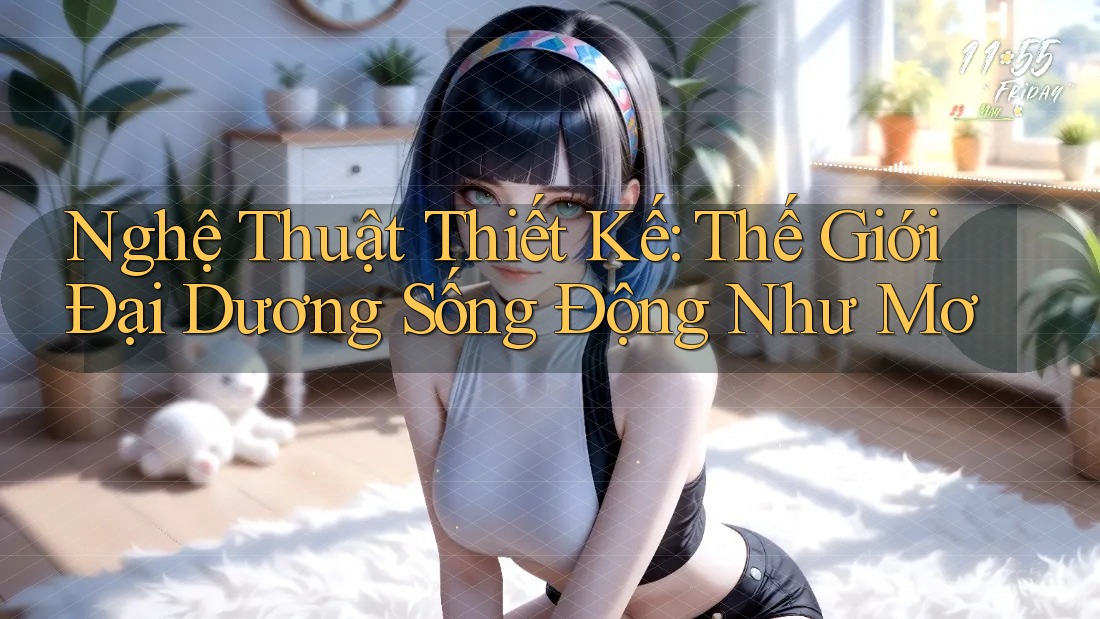 Nghệ Thuật Thiết Kế: Thế Giới Đại Dương Sống Động Như Mơ Nghệ Thuật Thiết Kế: Thế Giới Đại Dương Sống Động Như Mơ