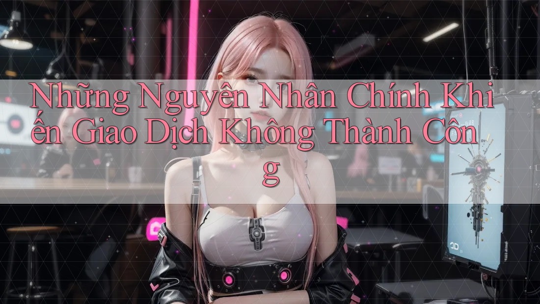 Những Nguyên Nhân Chính Khiến Giao Dịch Không Thành Công Những Nguyên Nhân Chính Khiến Giao Dịch Không Thành Công
