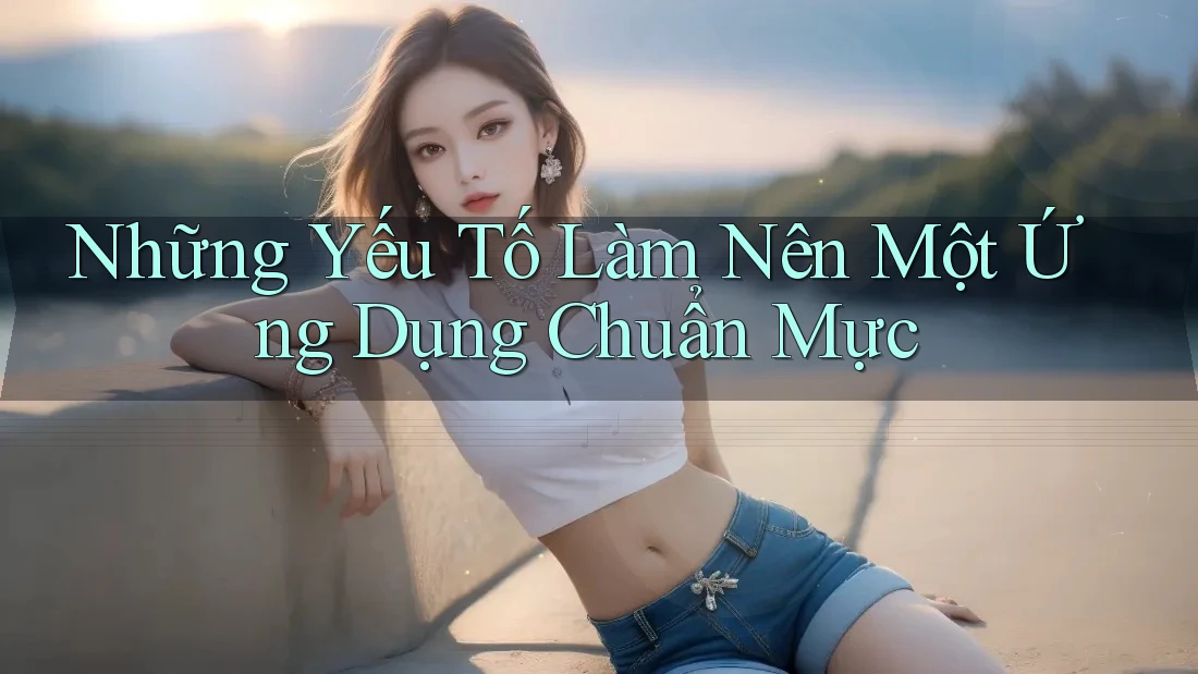 Những Yếu Tố Làm Nên Một Ứng Dụng Chuẩn Mực