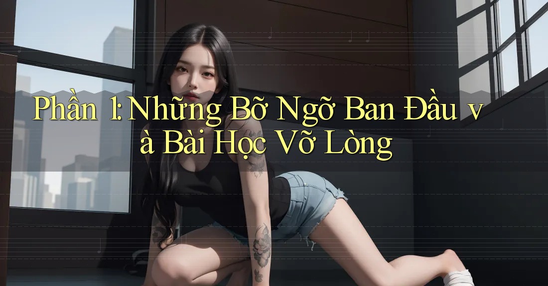 Phần 1: Những Bỡ Ngỡ Ban Đầu và Bài Học Vỡ Lòng