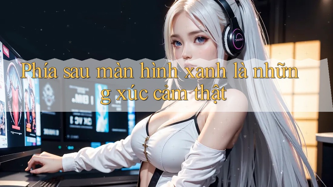 Phía sau màn hình xanh là những xúc cảm thật