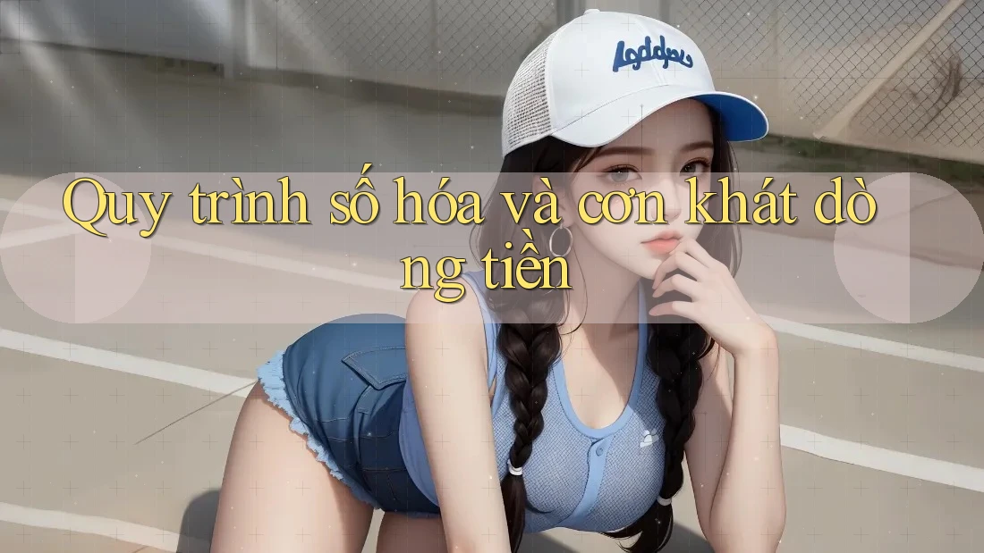Quy trình số hóa và cơn khát dòng tiền