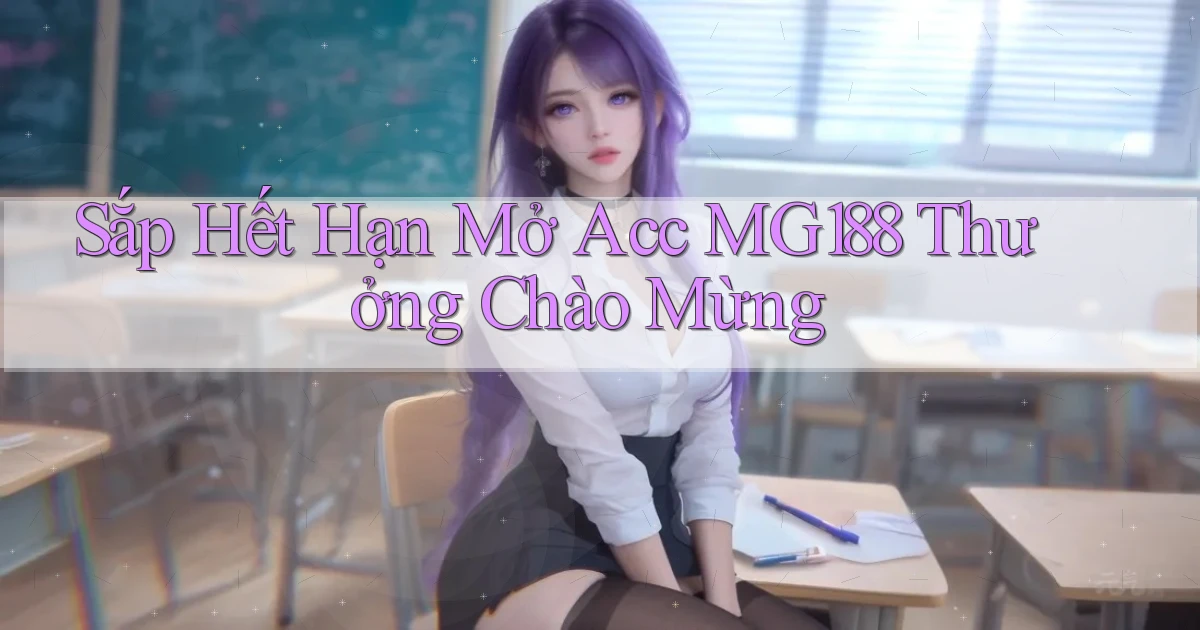 sắp hết hạn mở acc mg188 thưởng chào mừng