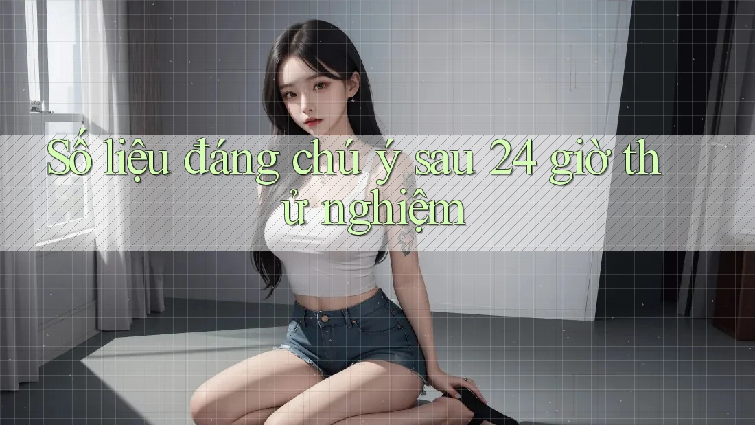 Số liệu đáng chú ý sau 24 giờ thử nghiệm