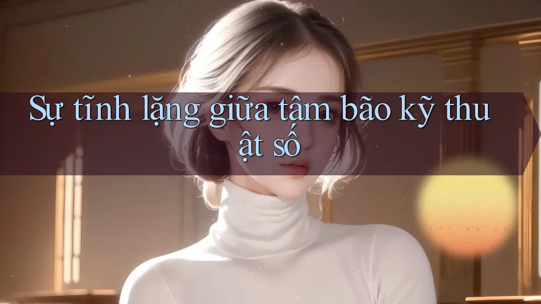 Sự tĩnh lặng giữa tâm bão kỹ thuật số Sự tĩnh lặng giữa tâm bão kỹ thuật số