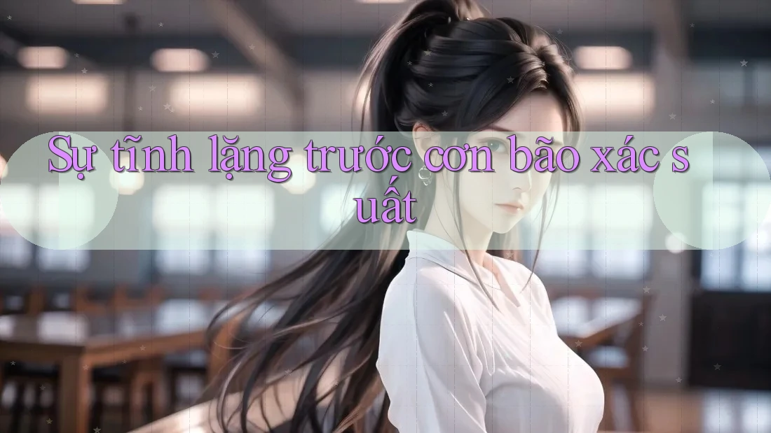 Sự tĩnh lặng trước cơn bão xác suất Sự tĩnh lặng trước cơn bão xác suất