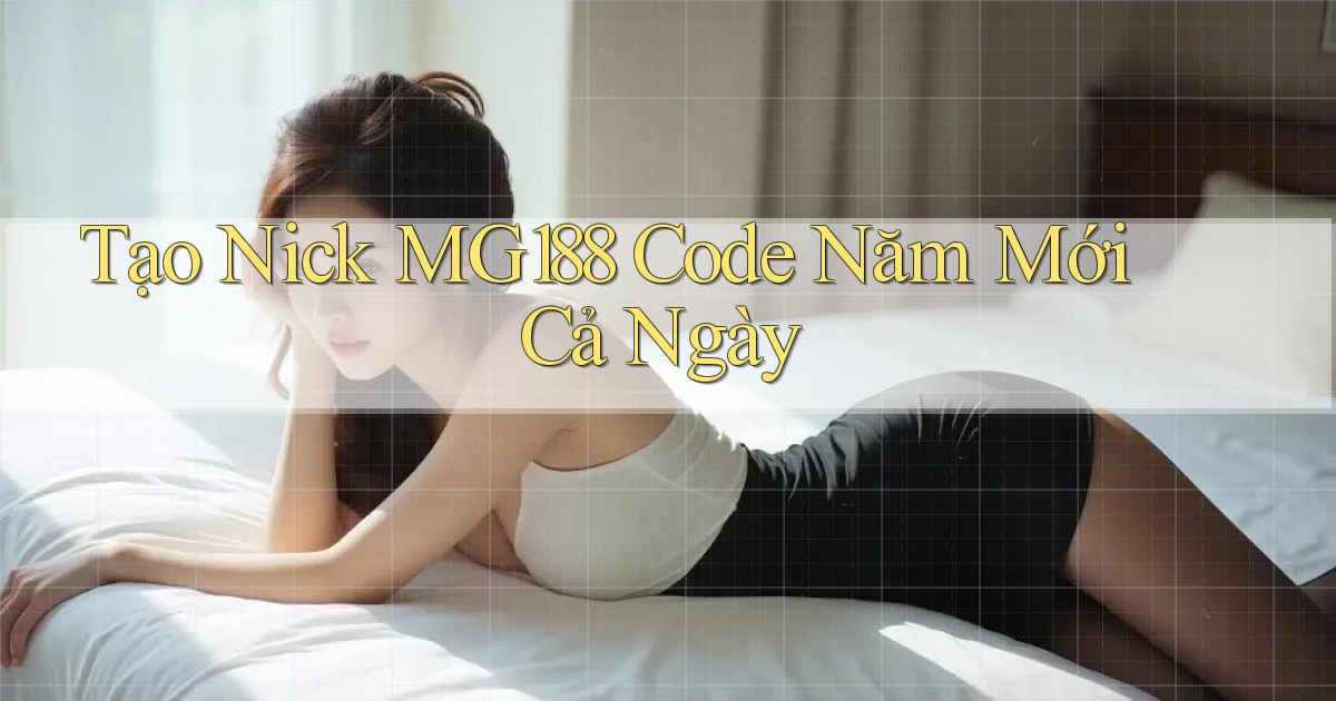 tạo nick mg188 code năm mới cả ngày