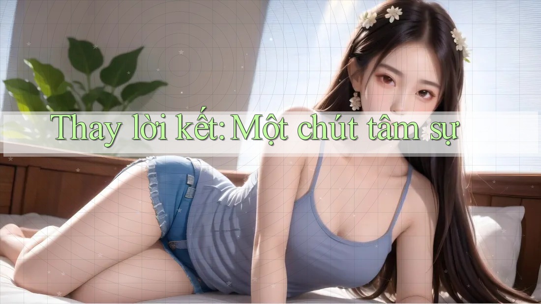 Thay lời kết: Một chút tâm sự Thay lời kết: Một chút tâm sự