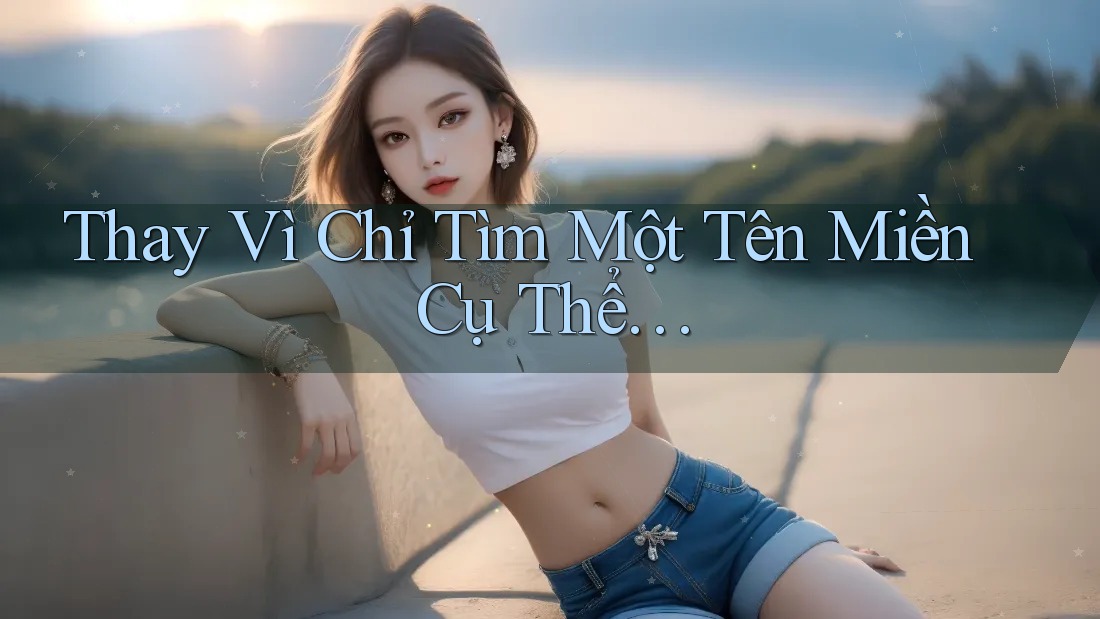 Thay Vì Chỉ Tìm Một Tên Miền Cụ Thể…