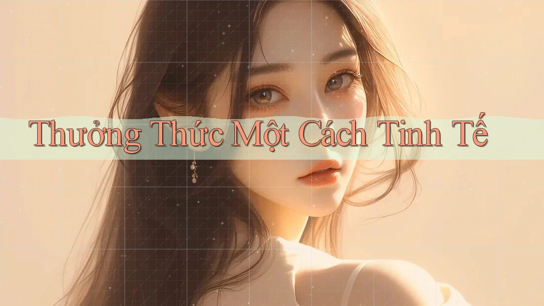 Thưởng Thức Một Cách Tinh Tế Thưởng Thức Một Cách Tinh Tế