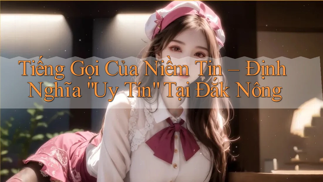 Tiếng Gọi Của Niềm Tin – Định Nghĩa “Uy Tín” Tại Đắk Nông Tiếng Gọi Của Niềm Tin – Định Nghĩa “Uy Tín” Tại Đắk Nông