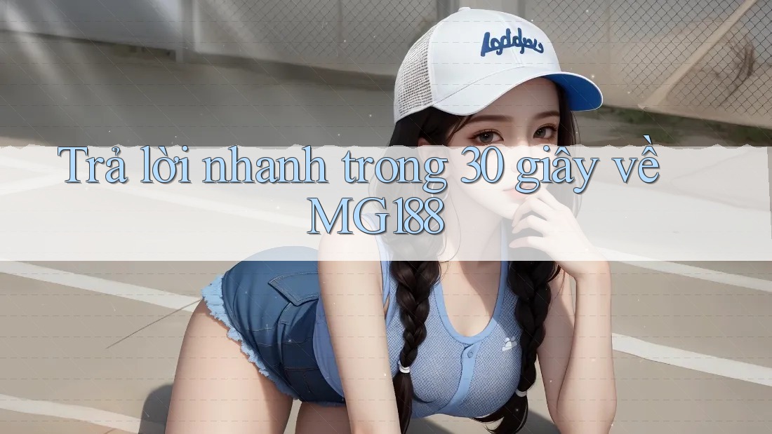 Trả lời nhanh trong 30 giây về MG188