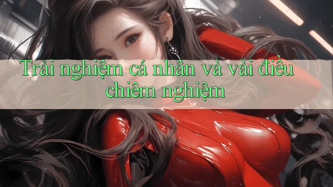 Trải nghiệm cá nhân và vài điều chiêm nghiệm