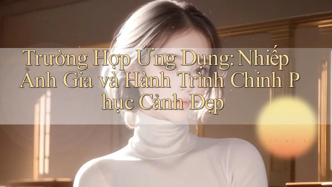 Trường Hợp Ứng Dụng: Nhiếp Ảnh Gia và Hành Trình Chinh Phục Cảnh Đẹp