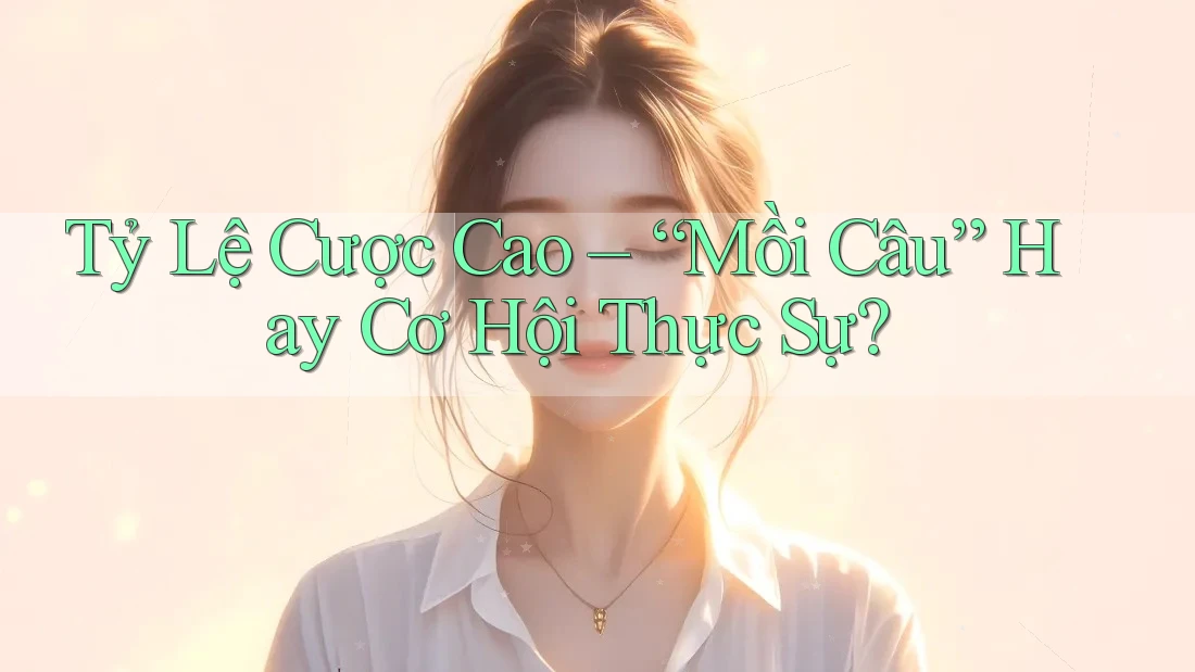 Tỷ Lệ Cược Cao – “Mồi Câu” Hay Cơ Hội Thực Sự?