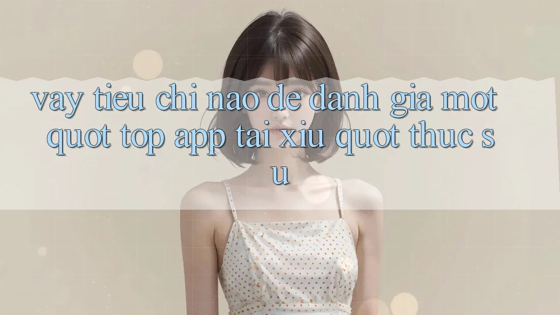 Vậy, tiêu chí nào để đánh giá một " top app tài xỉu" thực sự?