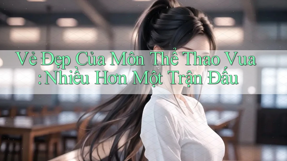 Vẻ Đẹp Của Môn Thể Thao Vua: Nhiều Hơn Một Trận Đấu