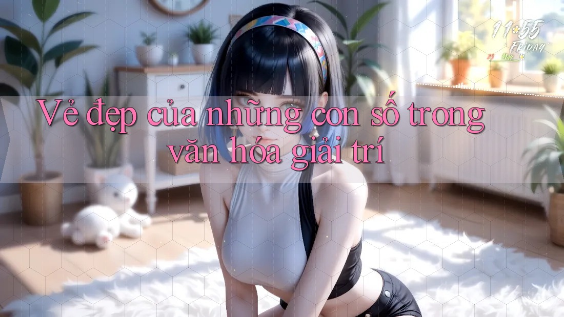 Vẻ đẹp của những con số trong văn hóa giải trí