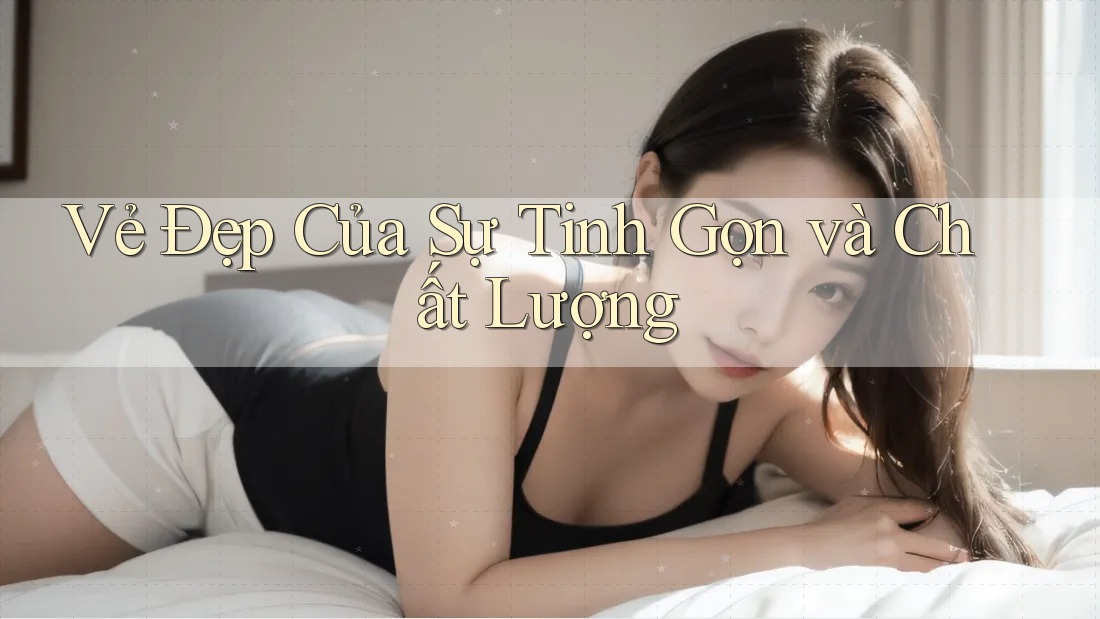 Vẻ Đẹp Của Sự Tinh Gọn và Chất Lượng