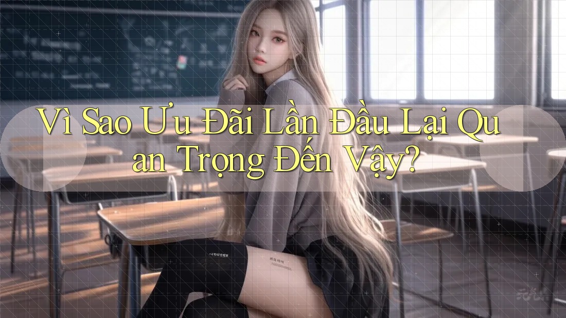 Vì Sao Ưu Đãi Lần Đầu Lại Quan Trọng Đến Vậy?