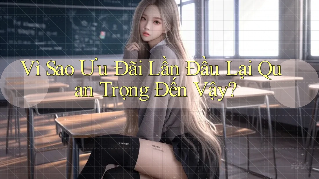 Vì Sao Ưu Đãi Lần Đầu Lại Quan Trọng Đến Vậy? Vì Sao Ưu Đãi Lần Đầu Lại Quan Trọng Đến Vậy?
