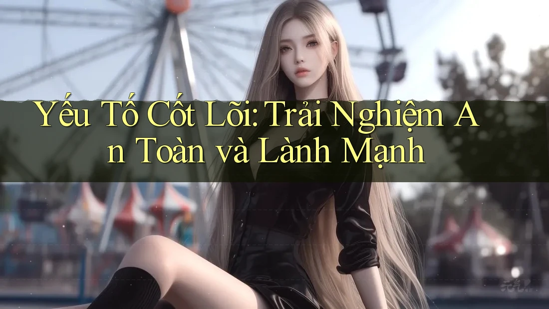 Yếu Tố Cốt Lõi: Trải Nghiệm An Toàn và Lành Mạnh